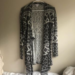 Tribal cardigan